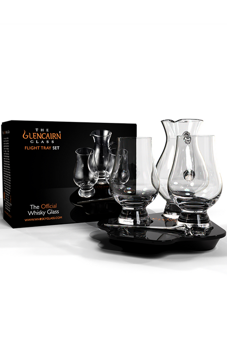 Glencairn Flight Tray With 2 Glasses, Water Jug and Pipette