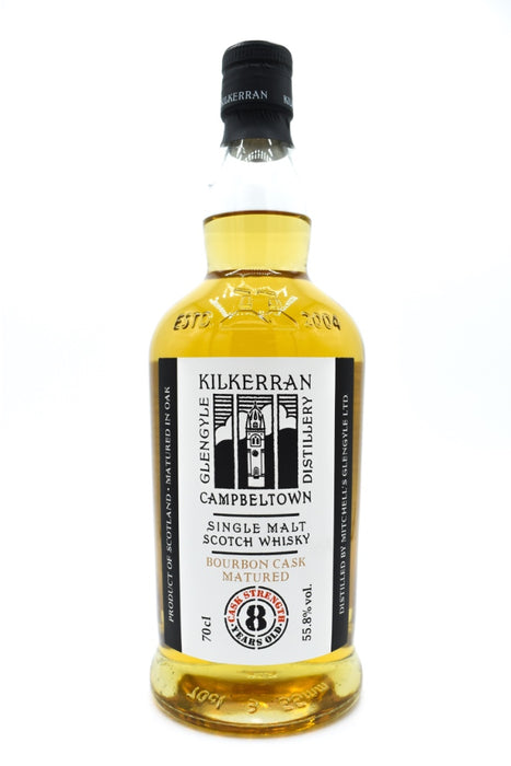 Kilkerran, 8YO Bourbon Cask 2025 Release 55.6% (700ml)