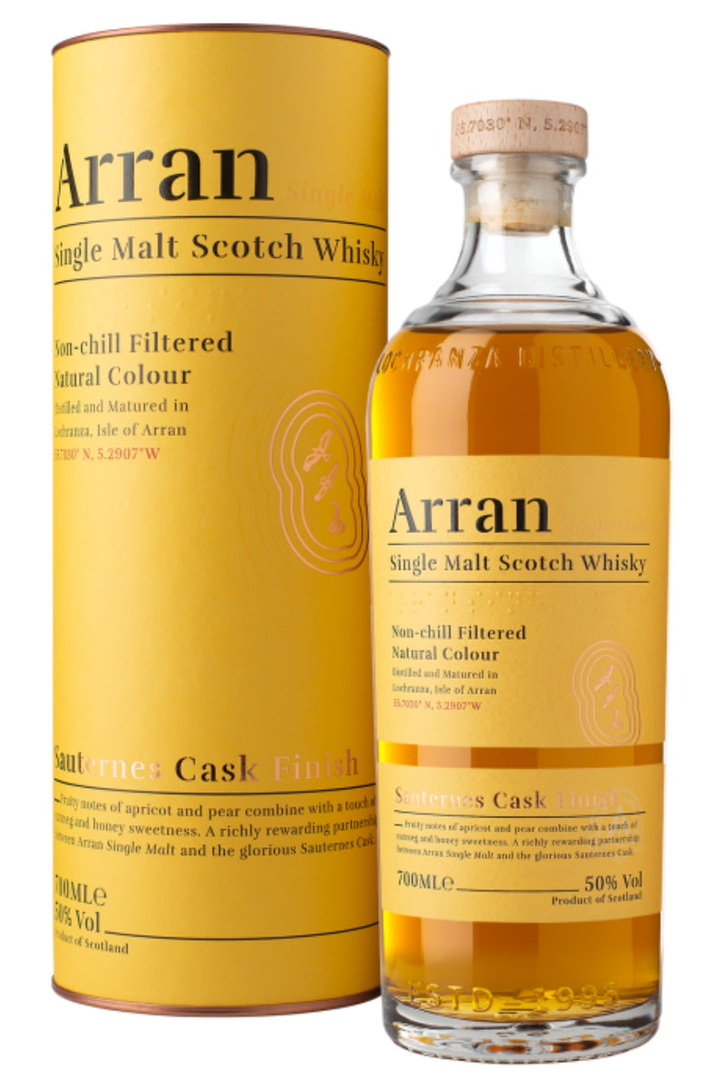Arran, Sauternes Cask Finish Single Malt (700ml)