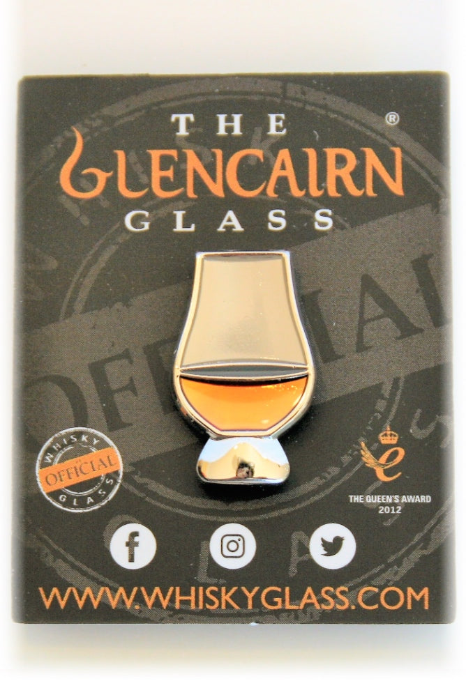 Glencairn Whisky Glass Lapel Pin