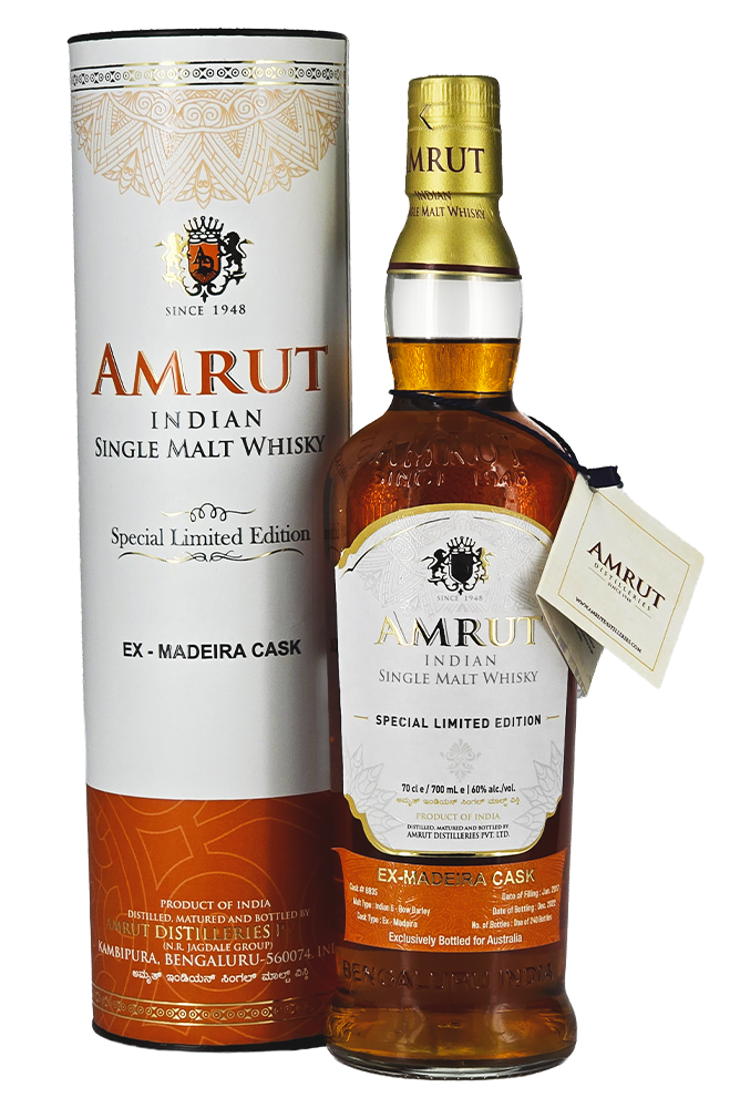 Amrut, Single Cask, Madeira Cask#8835 60% 700ml