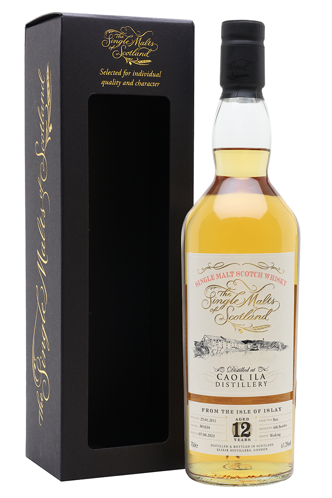 Single Malts of Scotland, Caol Ila 2011 12YO (700ml)