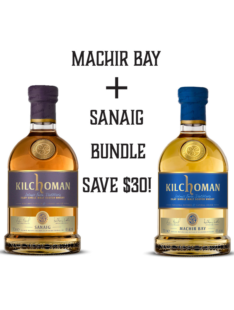 Kilchoman Machir Bay + Sanaig Bundle