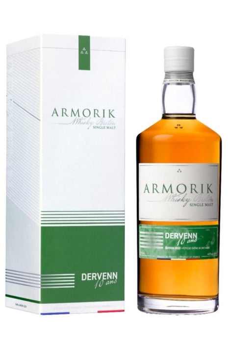 Armorik, Dervenn 10 Ans (10YO) French Single Malt Whisky (700ml)