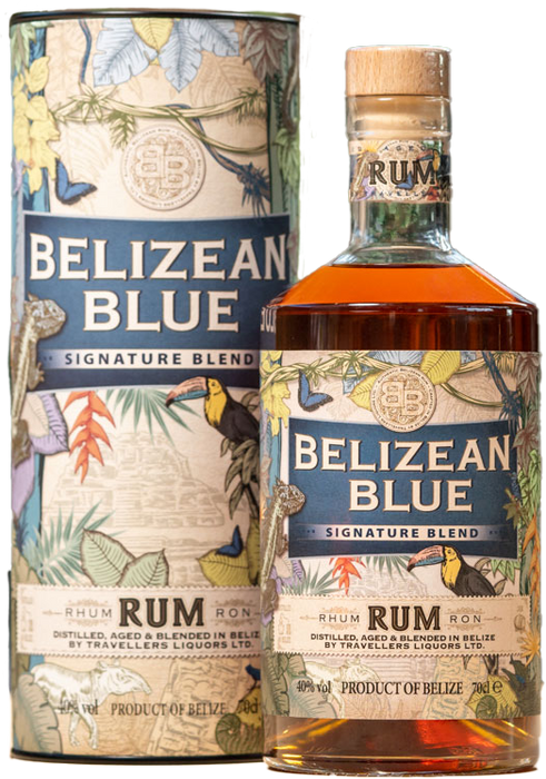 Belizean Blue Signature Blend Rum (700ml)