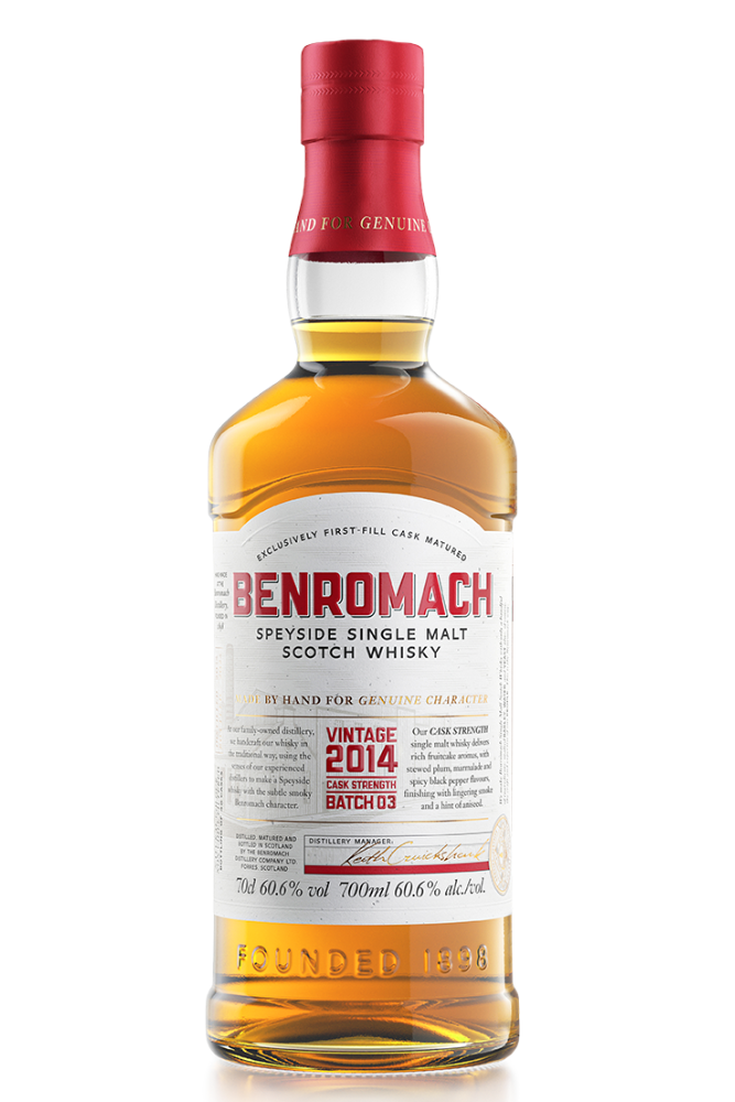 Benromach, Cask Strength Vintage 2014 B.3 (700ml)