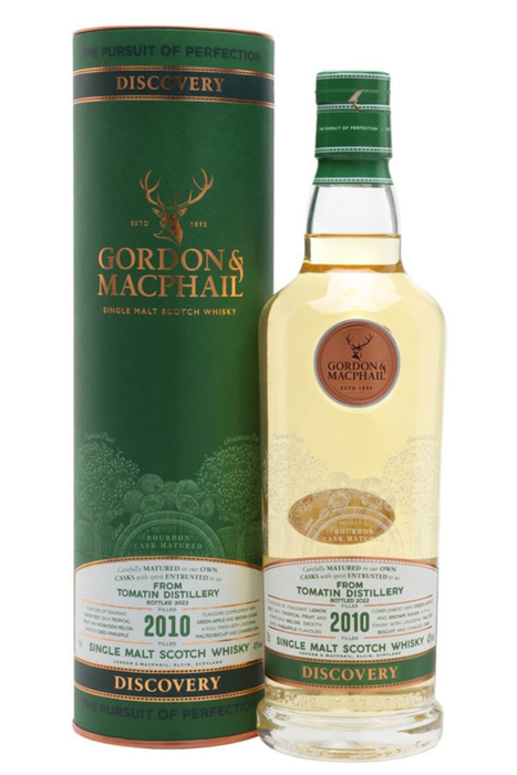 G&M, Discovery - Bourbon, Tomatin 2010 (700ml)