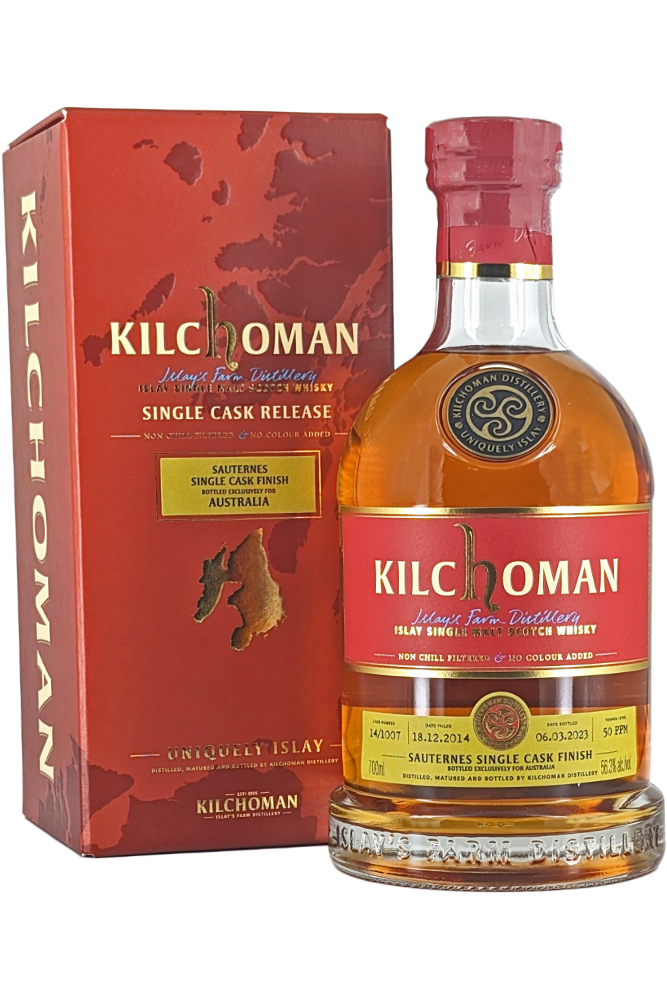 Kilchoman Aus Exclusive Sauternes Cask 8YO