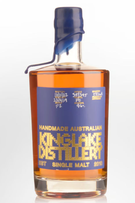 Kinglake Distillery, French Oak Matured Single Malt Whisky (500ml)