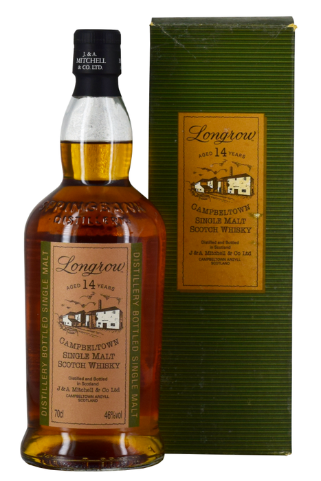 Longrow 14YO 46% Green Box (early 2000s) 700ml