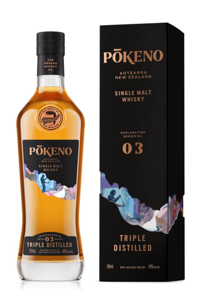 Pōkeno, Triple Distilled (700ml)