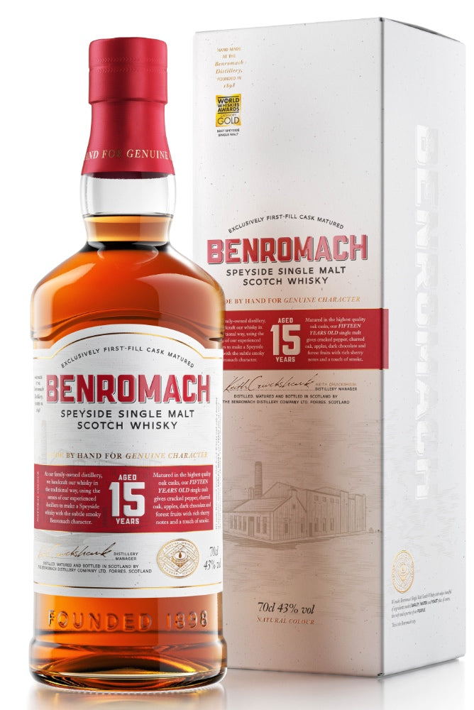 BENROMACH DISTILLERY LAUNCHES LIMITED-EDITION WHISKY MATURED