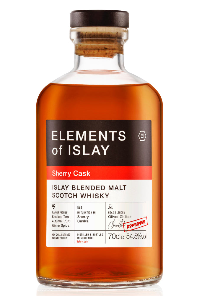 ウイスキー Elements of Islay Sherry Cask 700ml Buy Online - Elements of Islay, Sherry Cask Single Malt Scotch