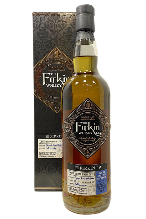 Firkin Whisky Co, Tullibardine 2012 Oloroso & Amontillado Cask (700ml)