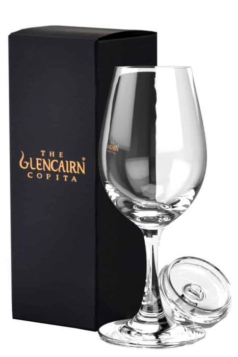Glencairn Crystal Copita Whisky Glass with Lid in Gift Box