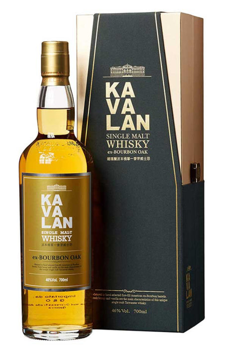 Kavalan, Ex Bourbon Oak Taiwanese Single Malt (700ml)
