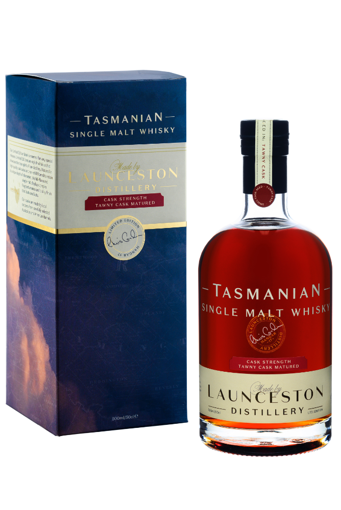 Launceston Distillery, Tawny Cask, Cask Strength (500ml)