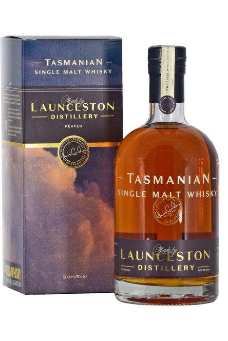 Launceston Distillery, Peated Single Malt (500ml)