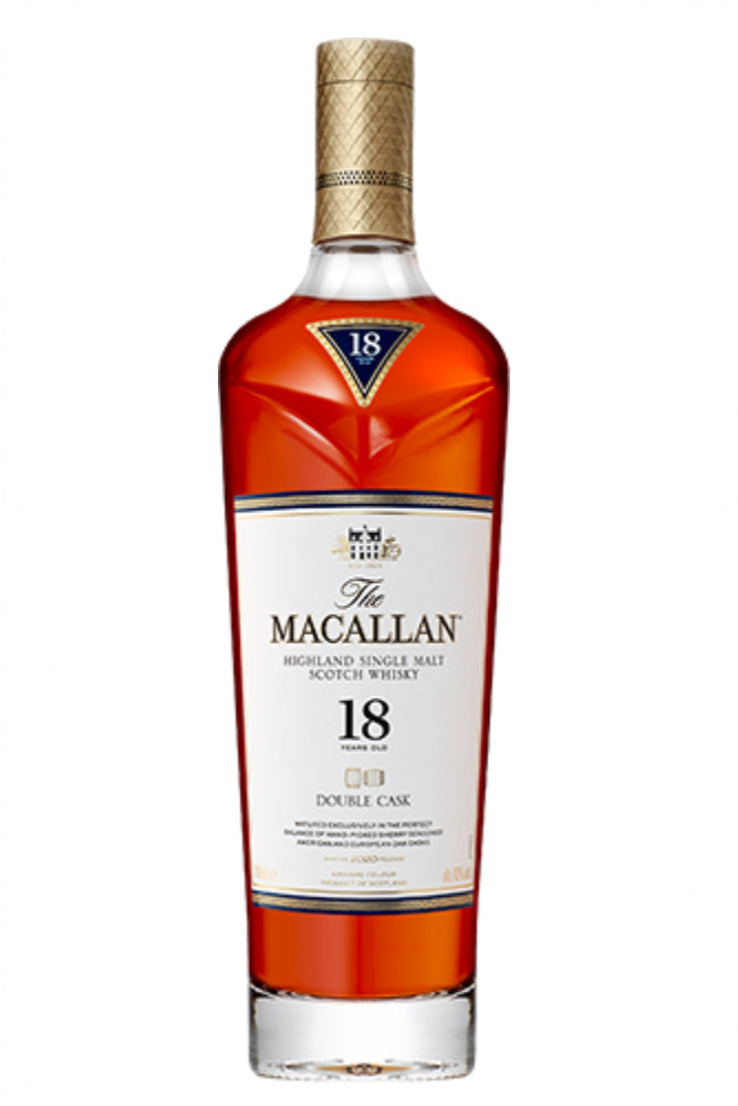 ウイスキー The Macallan 18 Double Cask 700ml The Macallan 18 Years Old Double Cask Single Malt Scotch
