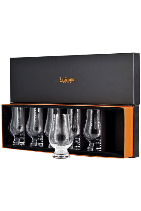 Glencairn Crystal, Presentation Box with 6 Glencairn Whisky Glasses